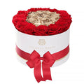 22-25 Preserved Roses in Round Gift Box