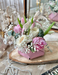 Pink Preserved Peonies Gift Box