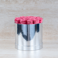 16 Preserved Roses in Mirror Gift Box