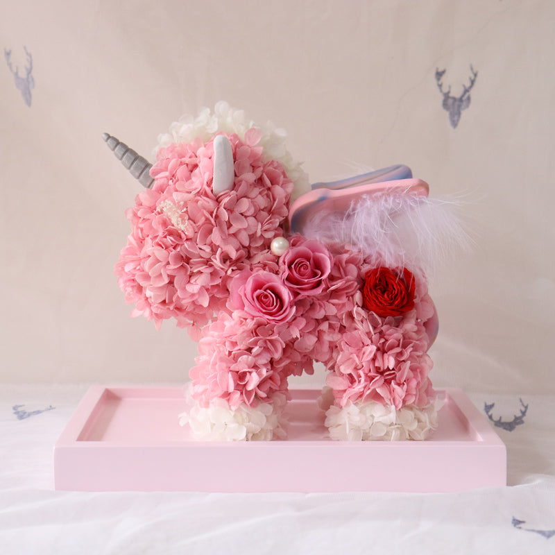 Preserved Roses in Acrylic Gift Box – Style 2