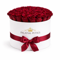 25-30 Preserved Roses in Round Gift Box