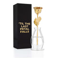 High Detail 24K Gold Dipped Real Rose Gift Box – "Til The Last Petal Falls"