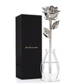 Platinum Dipped Real Rose Gift Box