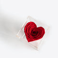 Mini Preserved Roses in Acrylic Heart Gift Box
