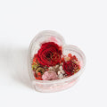 Preserved Roses in Acrylic Heart Gift Box