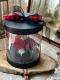 Preserved Roses in Round Gift Box – Style 2