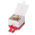 Preserved Roses in White Gift Box – Leo Zodiac Gift