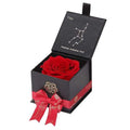 Preserved Roses in Black Gift Box – Virgo Zodiac Gift