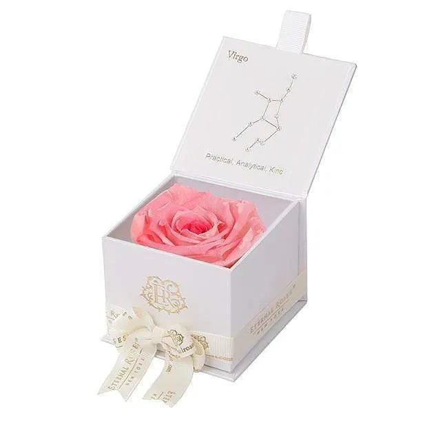 Preserved Roses in White Gift Box – Virgo Zodiac Gift