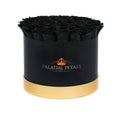Grand Black Magic Preserved Roses in Round Gift Box