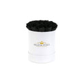 Mini Black Magic Preserved Roses in Petite Round Gift Box