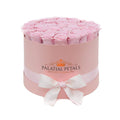 Grand Bridal Pink Preserved Roses in Round Gift Box for Wedding