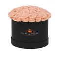 Grand Champagne Preserved Roses in Round Gift Box