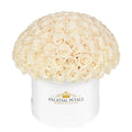 Large Champagne Preserved Roses in Dome Box