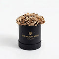 Single Gold Preserved Rose Gift Box