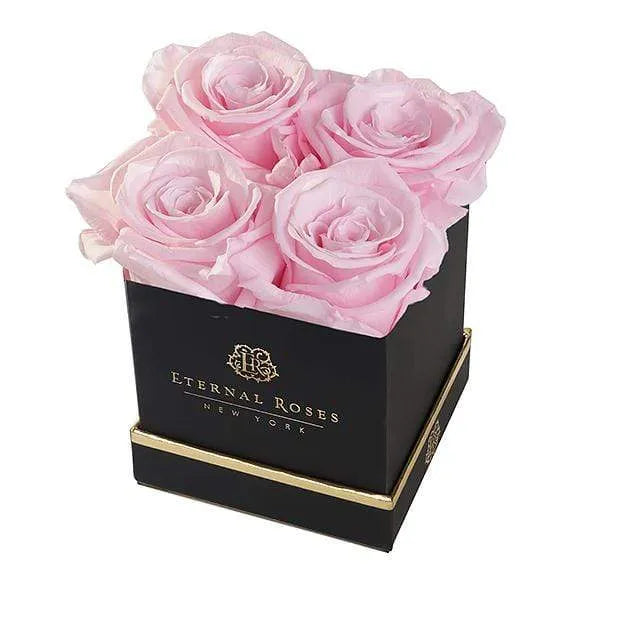 Small 4 Preserved Roses in Classic Gift Box