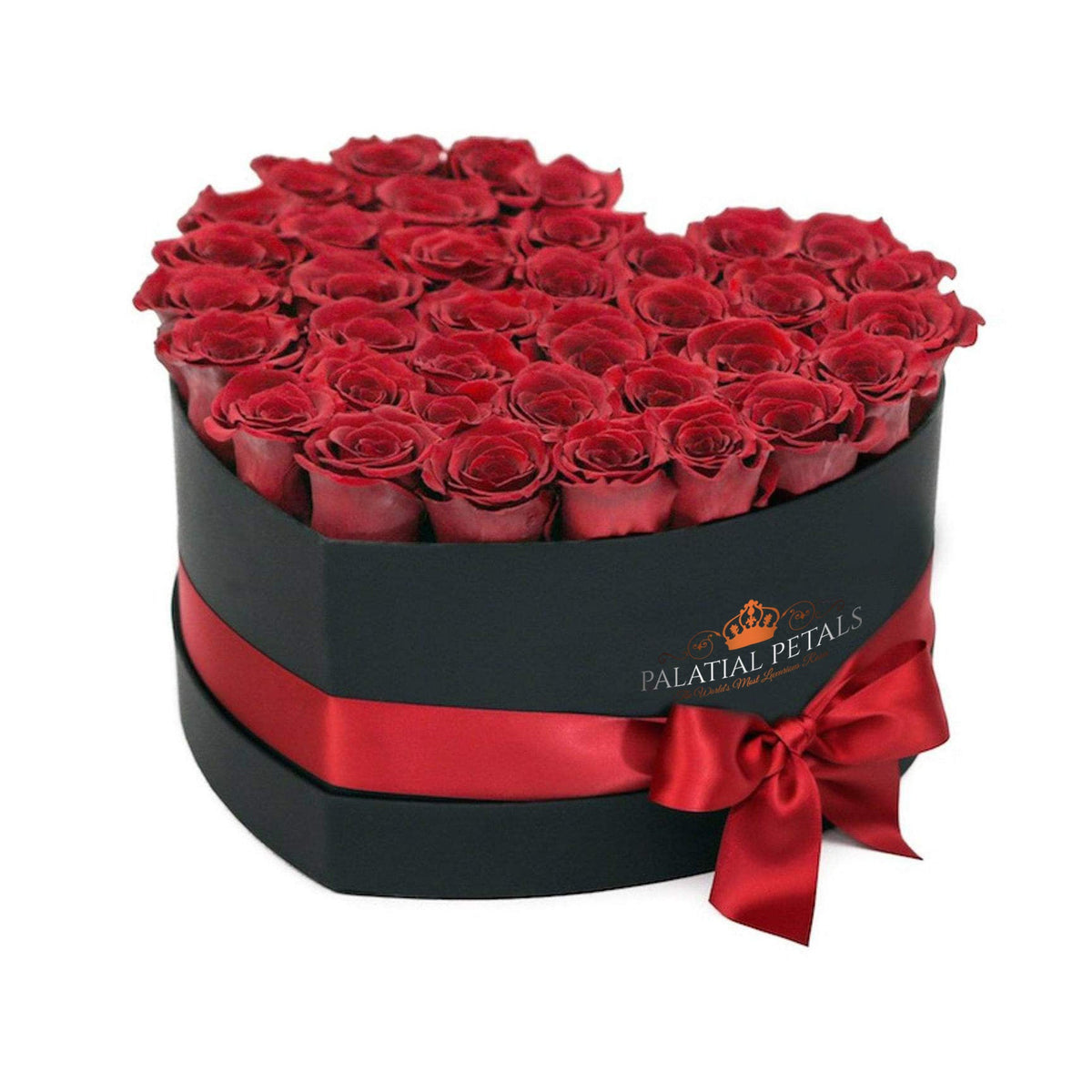 Preserved Roses in Heart Gift Box
