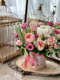 Preserved Roses in Pink Gift Box for Mother's Day – Style 2
