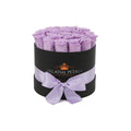 Sweet Lavender Preserved Roses in Classic Round Gift Box – Style 2