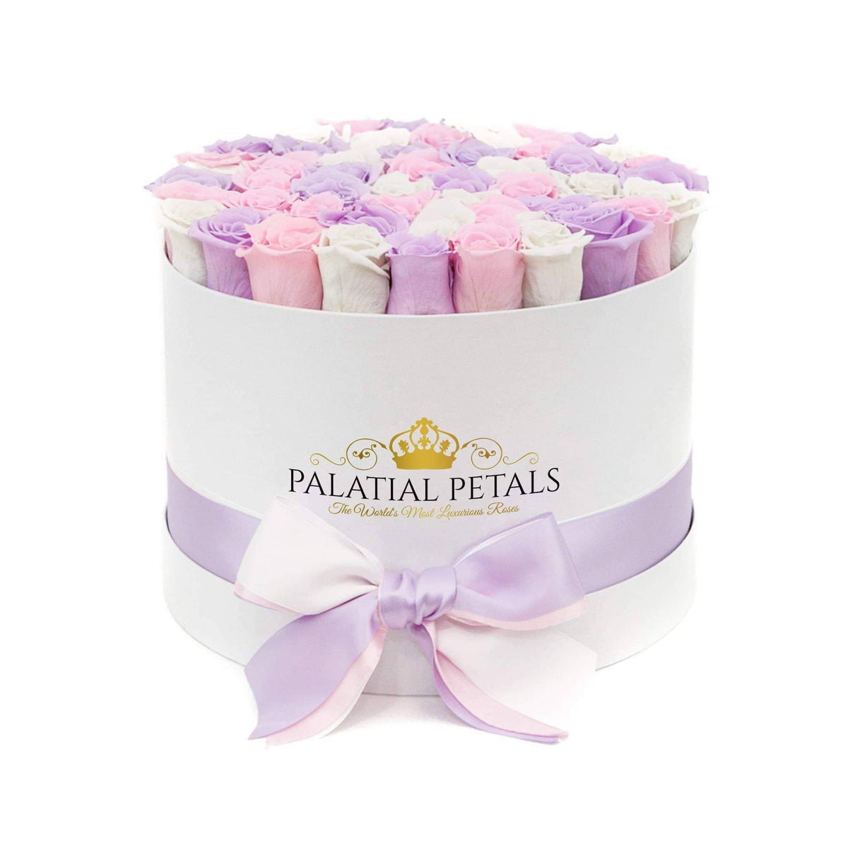 Grand Preserved Roses in Round Gift Box