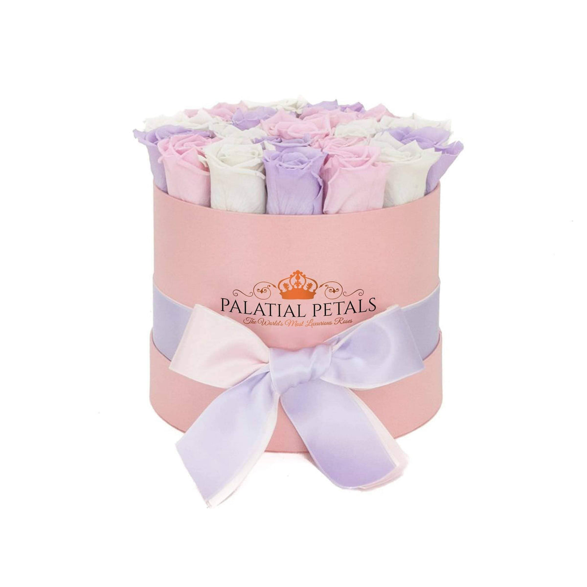 Princess Preserved Roses in Round Gift Box