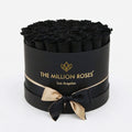 26-28 Black Preserved Roses Gift Box