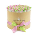 Grand Tropical Preserved Roses in Round Gift Box