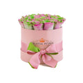 Tropical Preserved Roses in Medium Round Gift Box